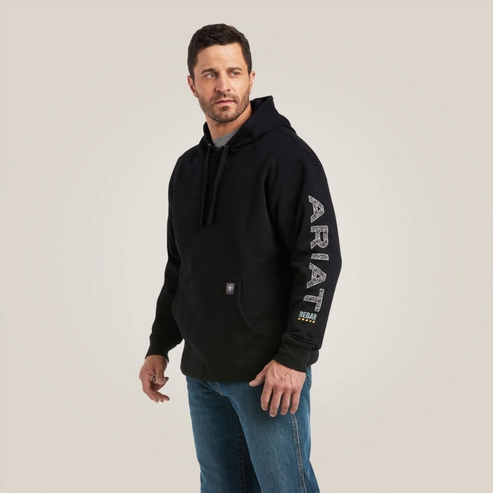 Rebar Roughneck Pullover Hoodie XXL Tall - Picture 2 of 2